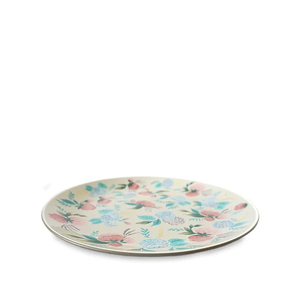 Peonies Large Plate – Mocca 2
