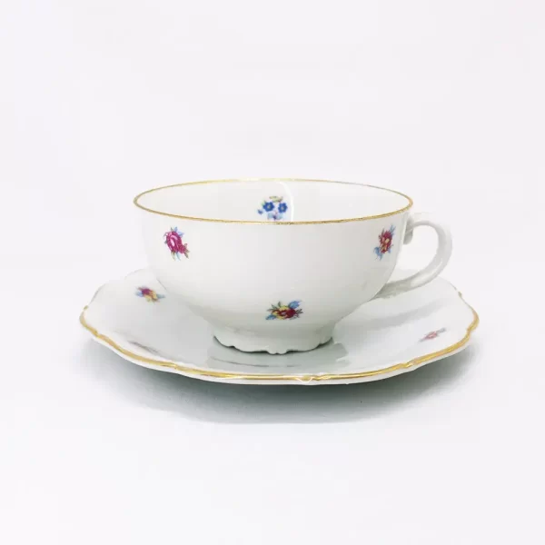 Vintage Cup and Saucer 6-1
