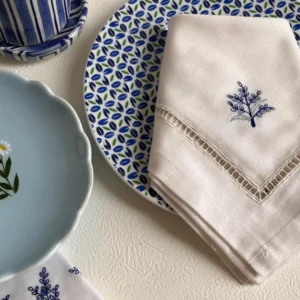 Delphinium Lace Napkin