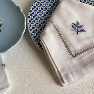 Delphinium Lace Napkin