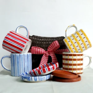 Nooma Poppy Mug Set of 4